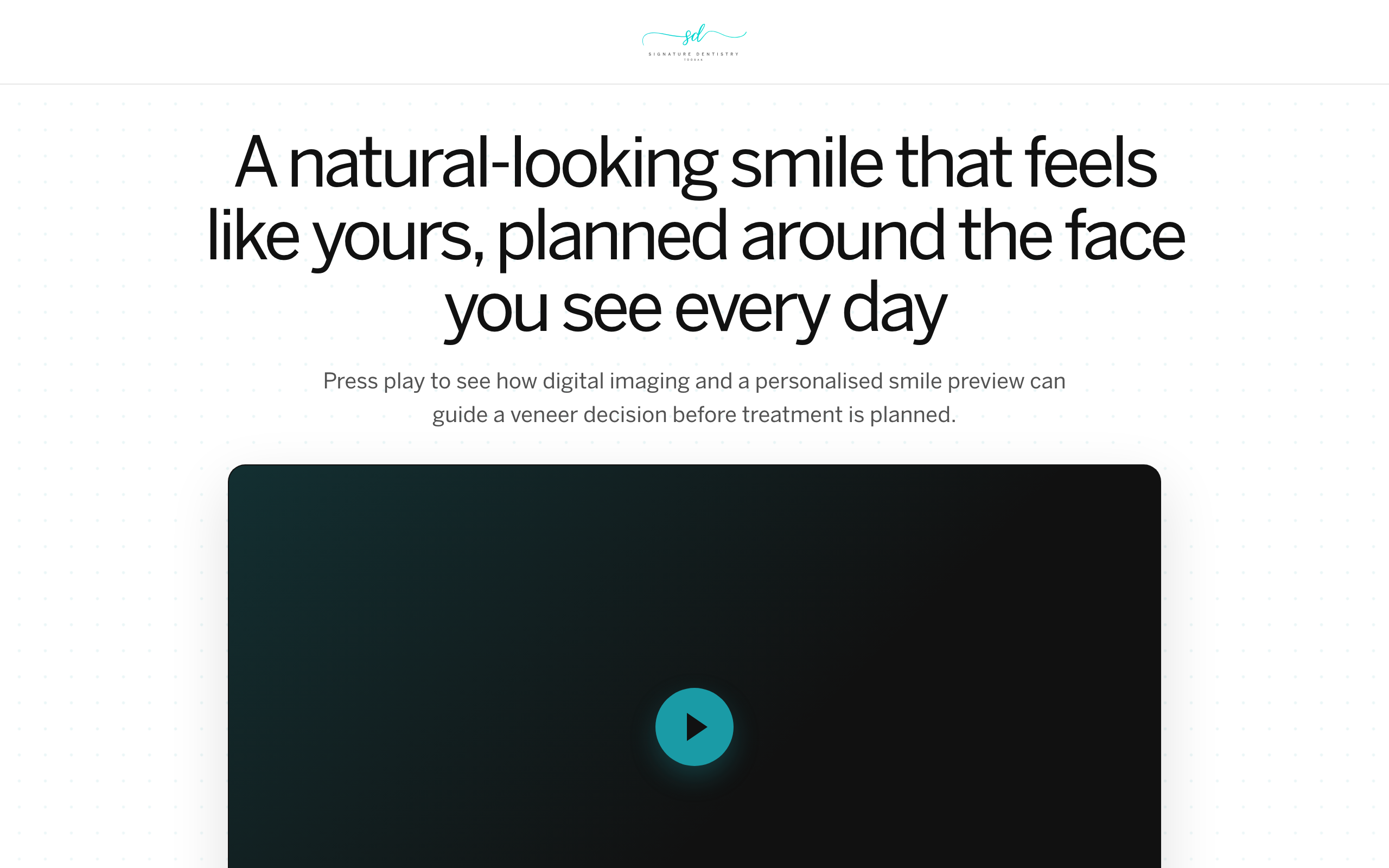 Landing page preview
